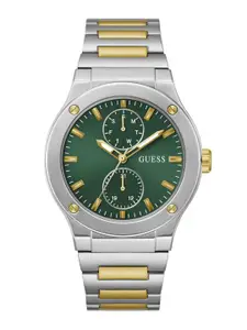 GUESS Men Dial & Stainless Steel Bracelet Style Straps Analogue Watch GW0795G1
