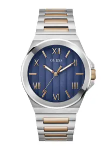 GUESS Men Dial & Stainless Steel Bracelet Style Straps Analogue Watch GW0789G4