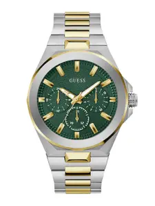 GUESS Men Dial & Stainless Steel Bracelet Style Straps Analogue Watch GW0798G3
