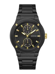 GUESS Men Dial & Stainless Steel Bracelet Style Straps Analogue Watch GW0795G3