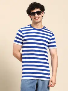 United Colors of Benetton Horizontally Striped Regular Fit T-shirt