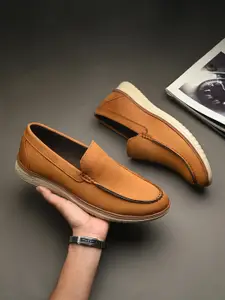 SERVER Tan Confortable & Lightweight Casual Shoes
