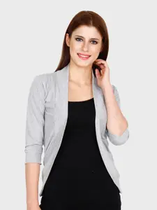 TEEMOODS Open Front Cotton Shrug