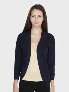 TEEMOODS Open Front Cotton Shrug