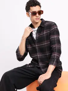 Aeropostale Checked Opaque Pure Cotton Casual Shirt