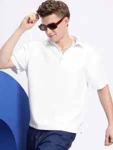 Aeropostale Opaque Self Design Textured Casual Shirt