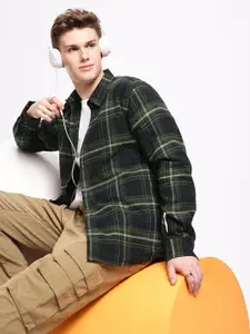 Aeropostale Checked Opaque Pure Cotton Casual Shirt