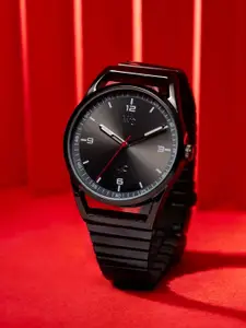 Fastrack Men Vyb Horizon Dial & Bracelet Style Straps Analogue Watch FV30006QM01W