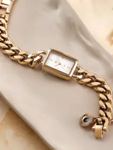 Fastrack Women Vyb Prodigy Dial & Bracelet Style Straps Analogue Watch FV60048WM01W