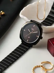 Fastrack Women Vyb Minimalist Dial & Bracelet Style Straps Analogue Watch FV60054KM01W