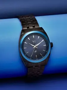 Fastrack Men Vyb Arcane Dial & Bracelet Style Straps Analogue Watch FV30007KM02W