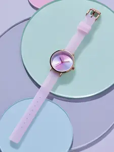 Sonata Women Poze Dial & Straps Analogue Watch SP80090WP01W