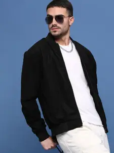 SHOWOFF Men Corduroy Windcheater Bomber Jacket