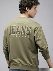 Pepe Jeans Typography Printed Pullover Sweatshirt