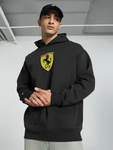 PUMA Motorsport Scuderia Ferrari Race Big Shield Printed Hooded Sweatshirt