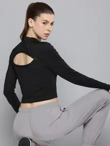 Puma INTERGALACTIC DryCell Long Sleeve Cut Out Training Crop Top
