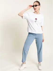 Bene Kleed Women Classic Tapered Fit Cotton Jeans