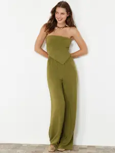 Trendyol Strapless Top With Trousers
