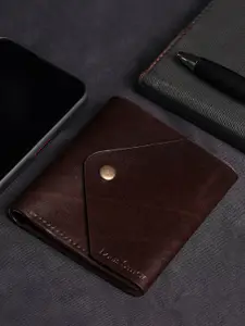 LOUIS STITCH Men Handcrafted Leather Two Fold Wallet