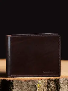 LOUIS STITCH Men Handcrafted Bi Fold Leather Two Fold Wallet