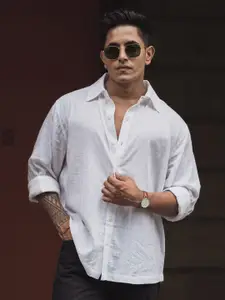 Powerlook Men Opaque Casual Shirt