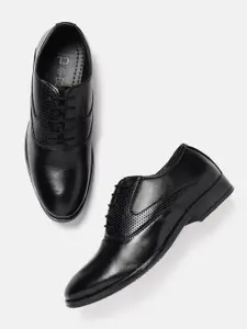 Carlton London Men Leather Formal Oxfords