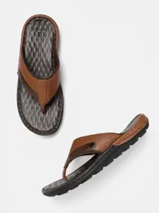 Carlton London Men Comfort Sandals with Perforated Detail