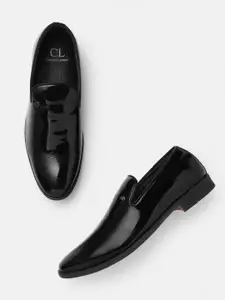 Carlton London Men Leather Formal Slip-On Shoes