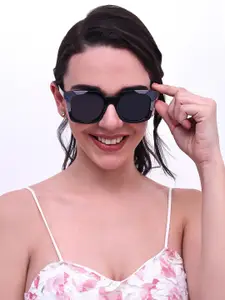 HAMILTANO WINSTON Women Square Sunglasses with UV Protected Lens