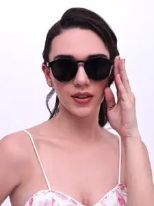 HAMILTANO WINSTON Women Round Sunglasses with UV Protected Lens