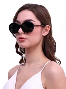 HAMILTANO WINSTON Women Oval Sunglasses with UV Protected Lens