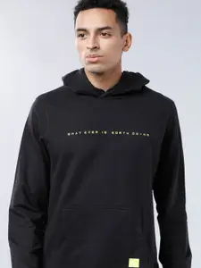 HIGHLANDER Men Printed Hooded Sweatshirt
