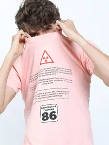 HIGHLANDER Men Printed Slim Fit T-shirt