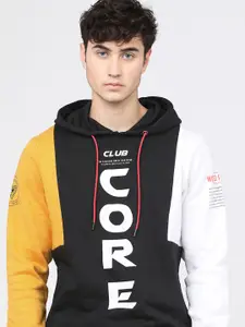 HIGHLANDER Men Printed Hooded Sweatshirt