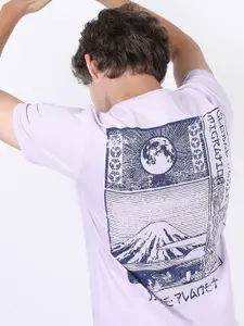 HIGHLANDER Men Printed Slim Fit T-shirt