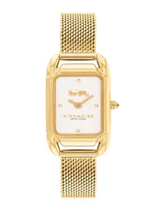 Coach Women Cadie Dial & Stainless Steel Bracelet Style Straps Analogue Watch 14504033