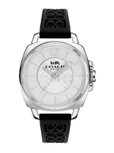 Coach Women Boyfriend Textured Analogue Watch 14503877