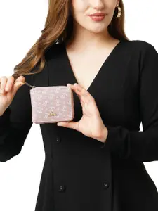 Lavie Women Sacy Monogram Printed Zip Around Wallet