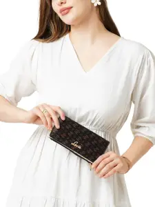 Lavie Women Safain Monogram LL Print Bifold Wallet