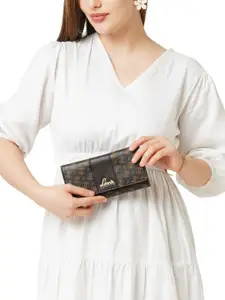 Lavie Women Trifiano Monogram LL Print Trifold Wallet