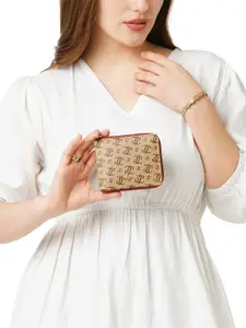 Lavie Sacy Monogram LL Print Women's large Zip around Wallet