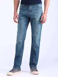 Flying Machine Men Classic Relaxed Fit Light Fade Stretchable Jeans