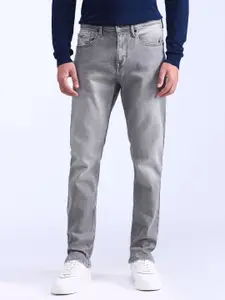 Flying Machine Men Prince Slim Fit Heavy Fade Stretchable Jeans