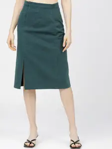 Tokyo Talkies Women's Straight Midi Skirts