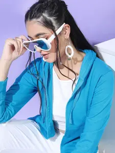 Tokyo Talkies Women Hooded Sweatshirt