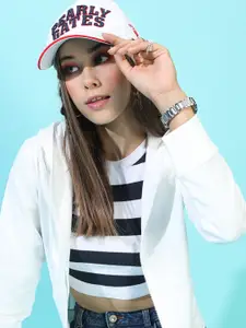 Tokyo Talkies Women Hooded Sweatshirt