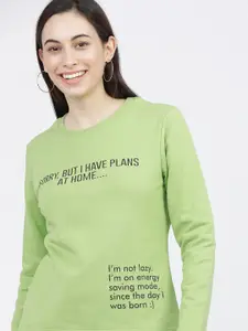 Tokyo Talkies Women Printed Sweatshirt