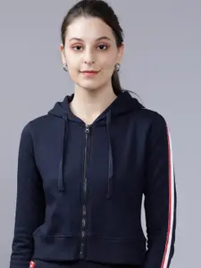 Tokyo Talkies Women Hooded Sweatshirt