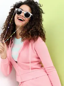 Tokyo Talkies Women Hooded Sweatshirt