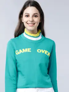 Tokyo Talkies Women Printed Sweatshirt